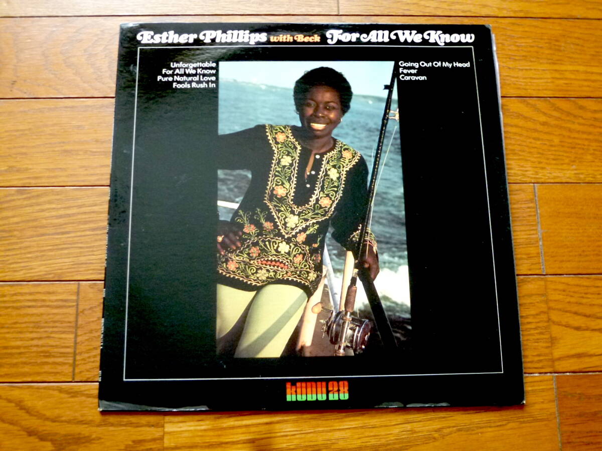 LP ESTHER PHILLIPS WITH BECK / FOR ALL WE KNOW拍卖