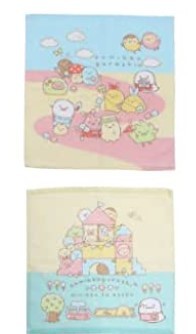 新品〇送料無料●すみっコぐらし ハンドタオル 2枚セット 34X35cm タオル拍卖