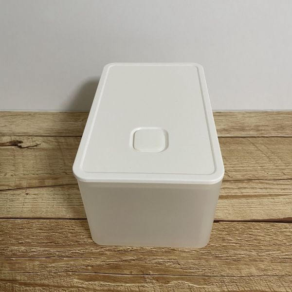 中古美品★【YAMAZAKI(山崎実業)】バルブ付き密閉保存容器 tower(タワー) トール拍卖