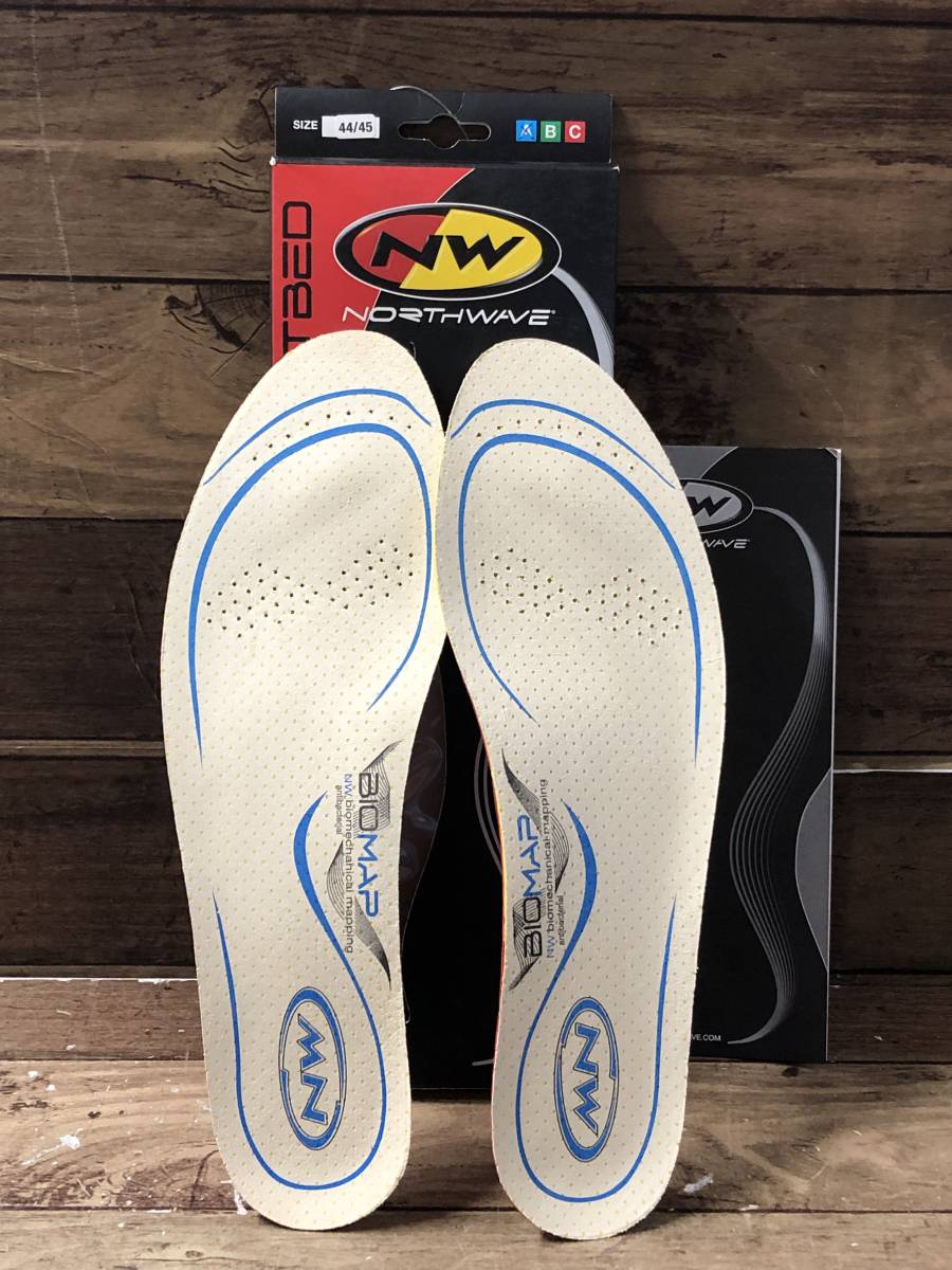 GJ949 ノースウェーブ NORTHWAVE FOOTBED インソール 44/45拍卖