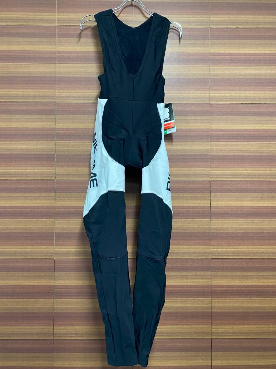 HP035 ビエンメ BIEMME 16AW IDENTITY BIBTIGHT ビブタイツ LADY BK/WH Black White L拍卖