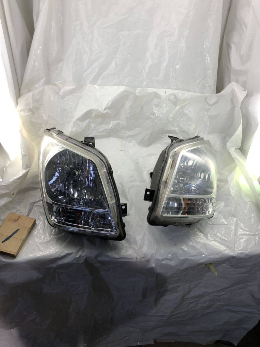 h1.137 ワゴンR 純正 レベライザー ハロゲン ヘッドライト KOITO 100-59192 左右セット 拍卖