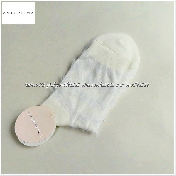 ◆アンテプリマ 日本製 ソックス 未使用◆オフホワイト フリンジ◆拍卖