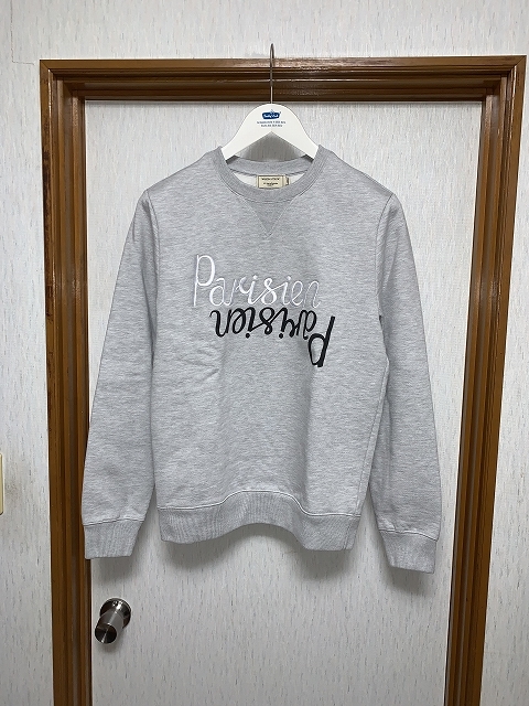 M 新品 MAISON KITSUNE Parisien パリジャン スウェット拍卖