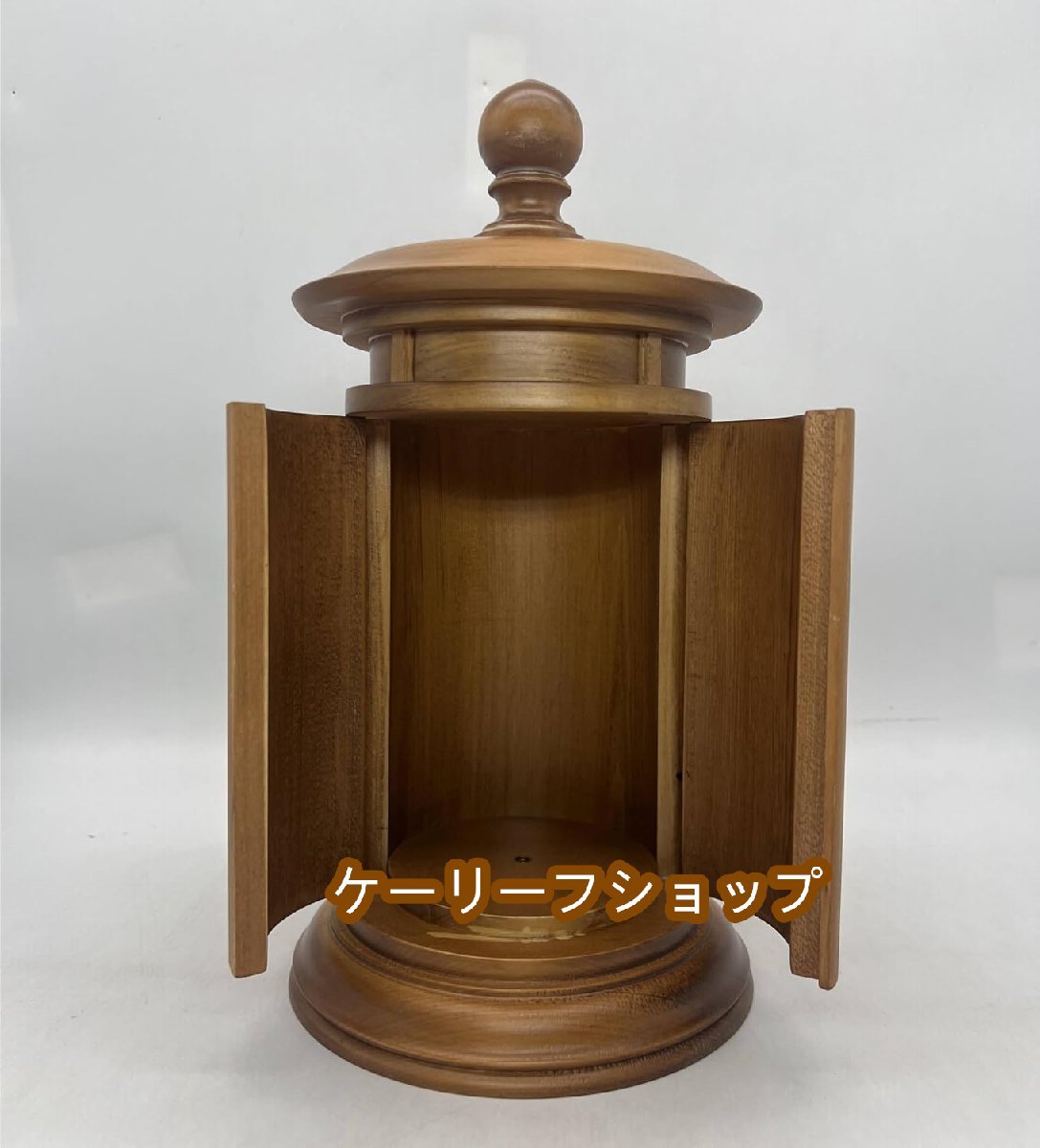 【ケーリーフショップ】厨子型ミニ仏壇 丸型 厨子 仏壇 高級 お仏壇 小型仏壇 ミニ 小さい 伝統型 お盆用品 仏具 お彼岸拍卖