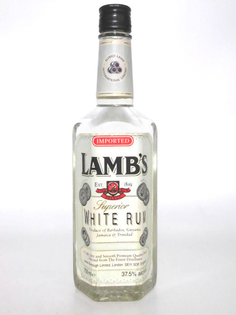 【L2】ラムス ホワイトラム 90年代 旧ボトル【LAMB'S WHITE RUM】拍卖