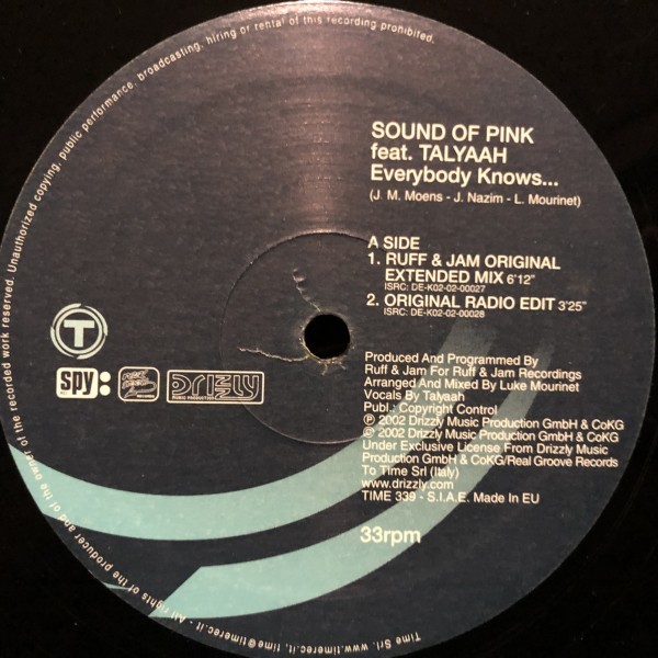 Sound Of Pink / Everybody Knows...拍卖