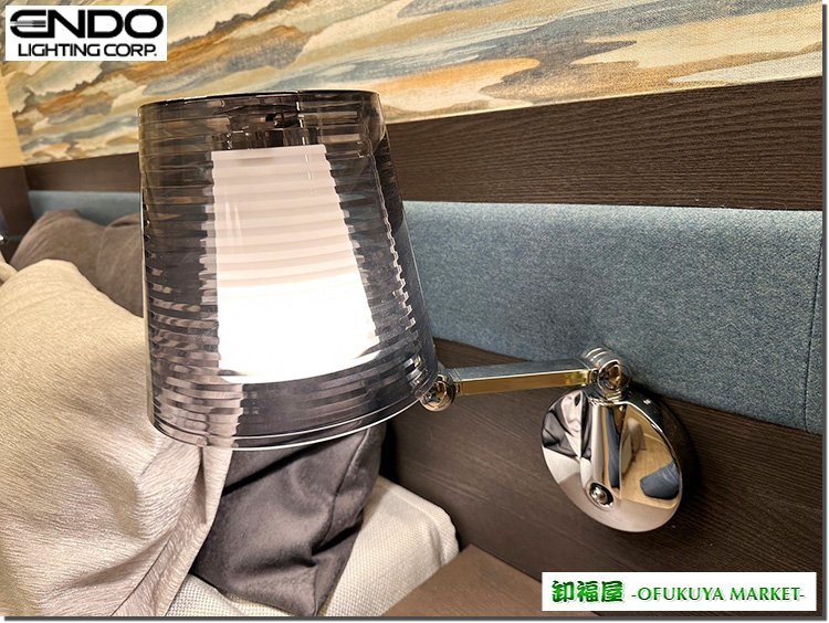 27356■遠藤照明 壁掛け照明 LEDブラケットライト XRB1068BA1A 2021年 定価約5万円■展示品/取り外し品/中古品拍卖