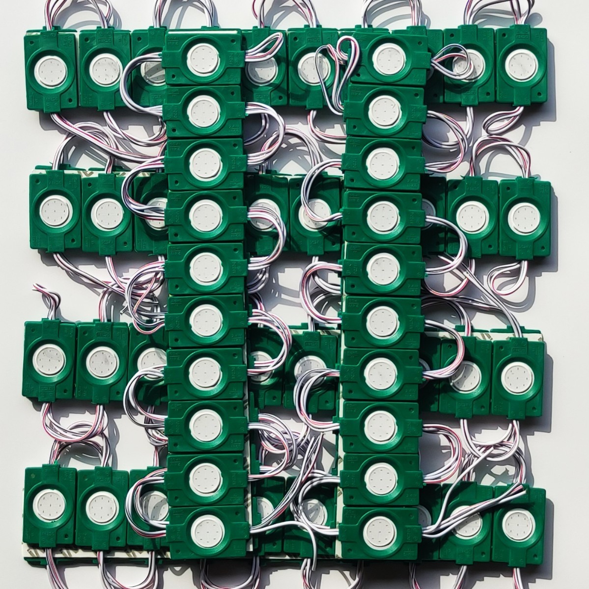 ラウンド シャーシマーカー 20コマ × 6セット 120個 24V LED 緑拍卖