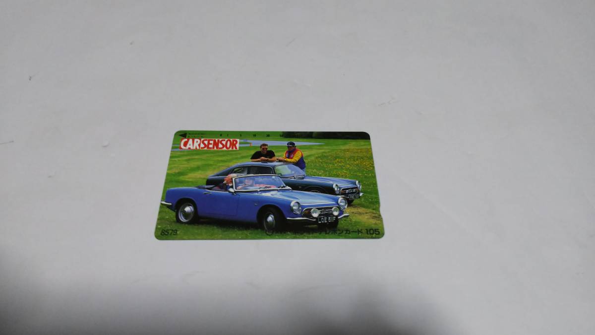 ホンダ スポーツ800 オープンとクーペ、ツーショットのテレホンカードです。拍卖