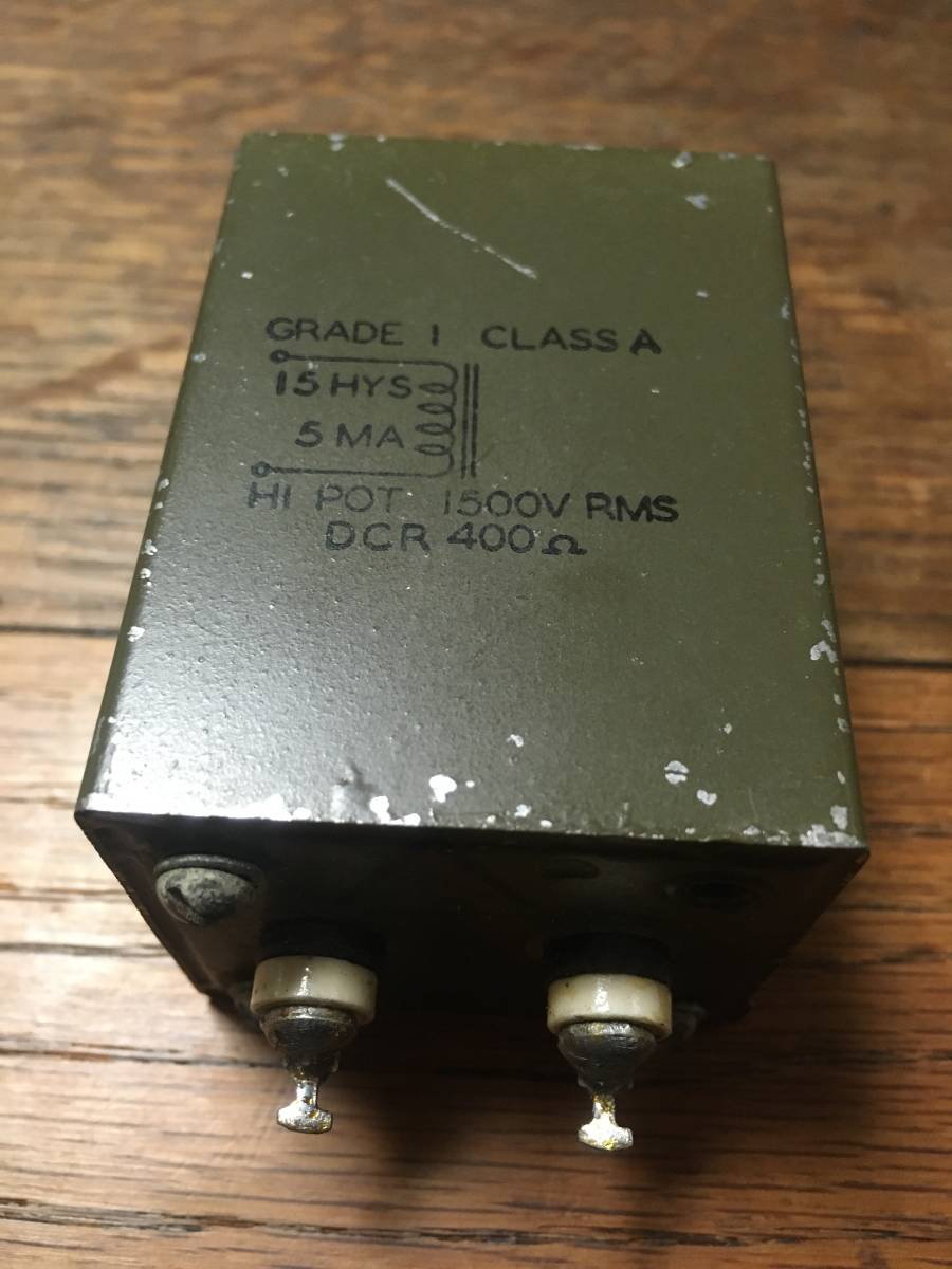 ● チョーク 15H 5mA 中古 軍用 ●拍卖