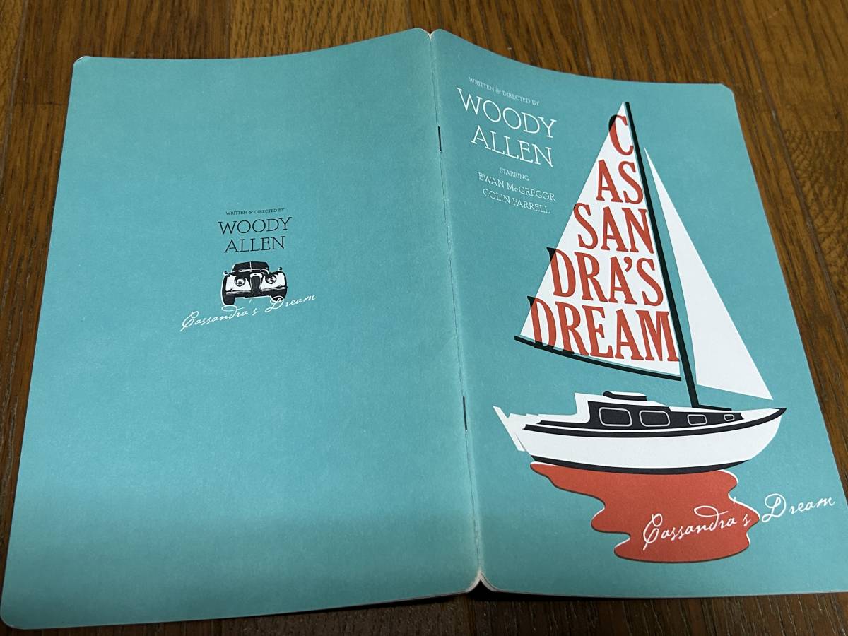 ★即決落札★非売品/映画プレスシート/プレスブック「ウディ・アレンの夢と犯罪」ウディ・アレン/ユアン・マクレガー拍卖