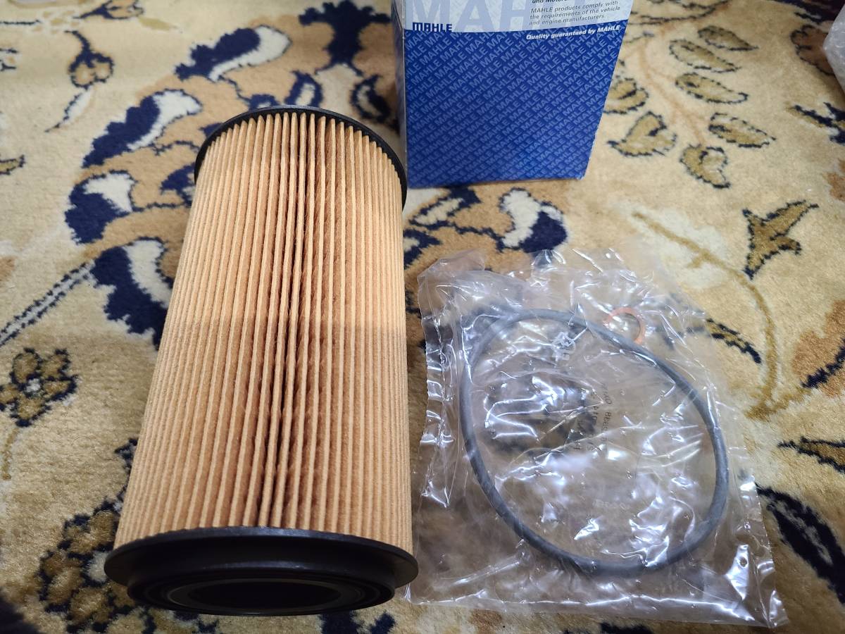 ■BMW(ALPINA含む)用 OEM MAHLE 新品オイルフィルターV8 V12用 E34 E39 E32 E38 E31 E52 E53■拍卖