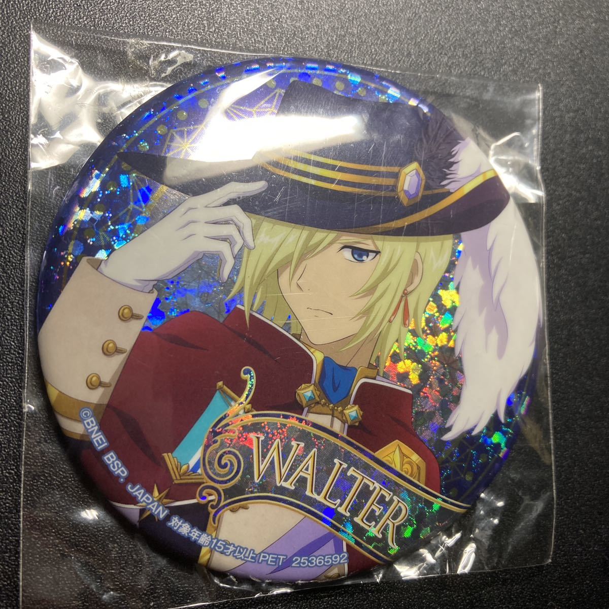 テイルズ オブ シリーズ ホログラム缶バッジ 25th Anniversary ワルター・デルクェス セガ SEGA 限定 グッズ 缶バッジ 缶バッチ 缶バッヂ拍卖