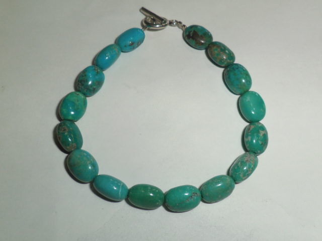 ターコイズビーズ ブレスレット 拍卖