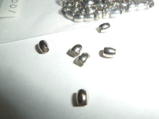 メタルビーズ!ロジウムカラー!約100個拍卖