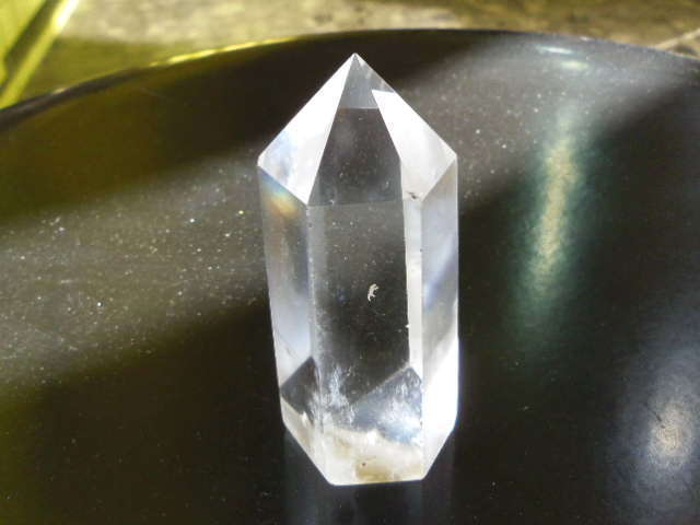 【置き石】ポイント型 クリスタル 水晶拍卖