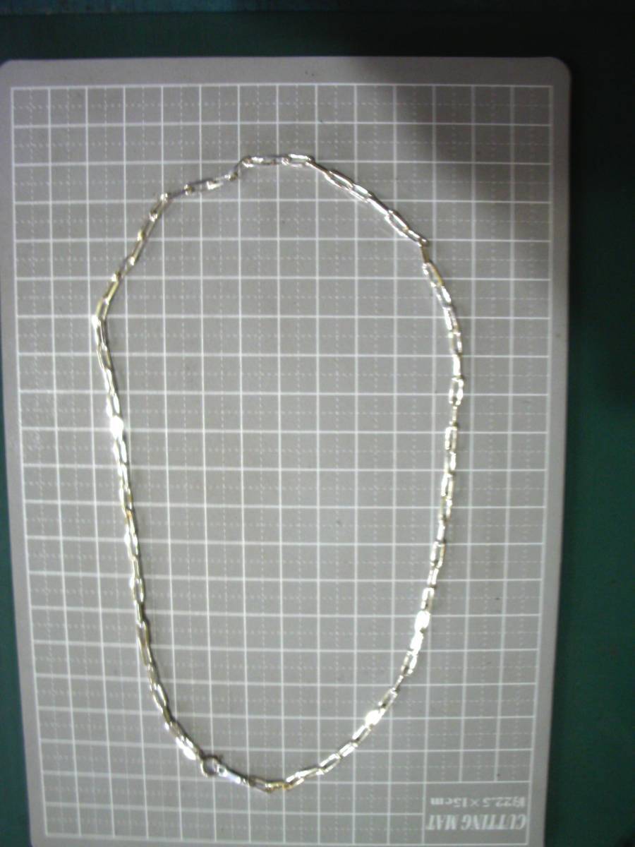 シルバー925 LCL100/4C 幅3.2mm 長あずき4面カットチェーン 線径1.0mm 拍卖