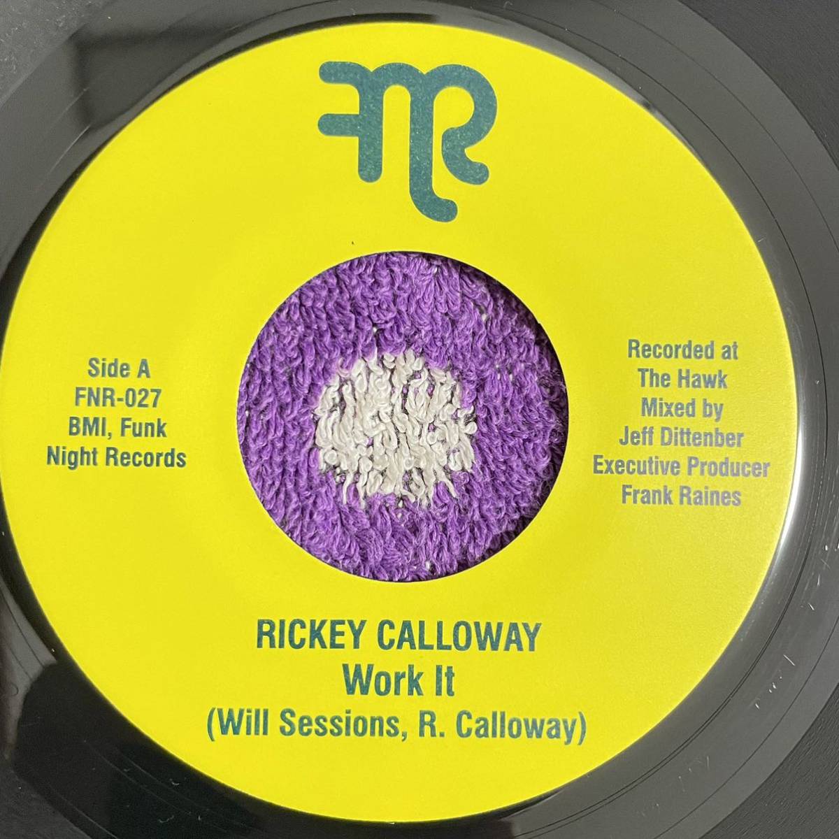 【7inch】◆即決!◆中古■【RICKEY CALLOWAY / WORK IT】7インチ EP■FNR027 funk soul r&b Will Sessions JB breaks koco muro kiyo拍卖