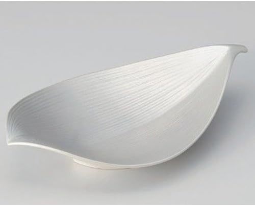 KM 美濃焼! ☆銀彩葉型向付☆ 37K077-13 新品 プレート 皿 小鉢 大鉢 ギフト拍卖