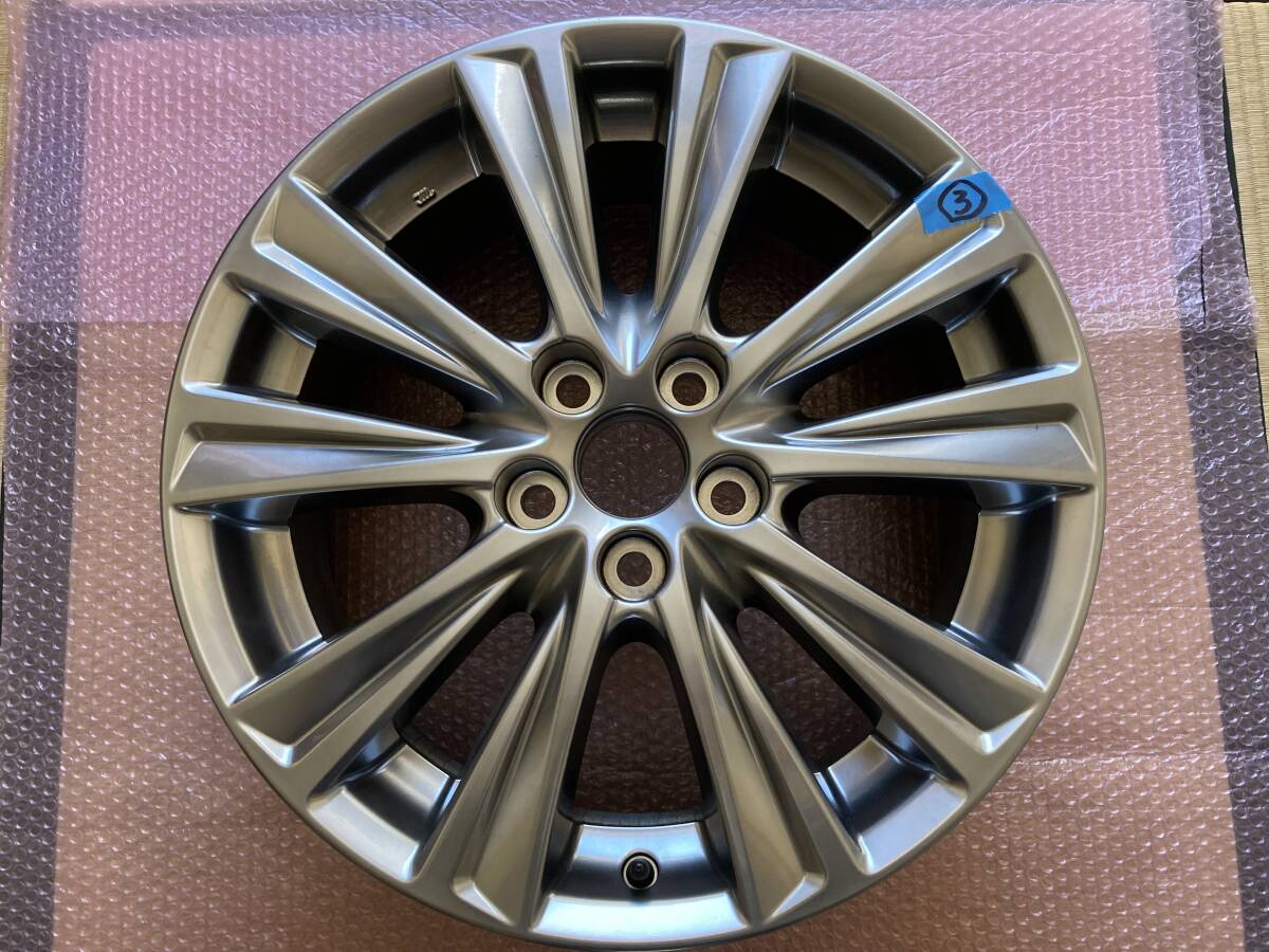 ☆ 美品 30 アルファード ヴェルファイア 特別仕様車 純正 高輝度塗装 18in アルミホイール 1本 ハイグロス ☆③拍卖