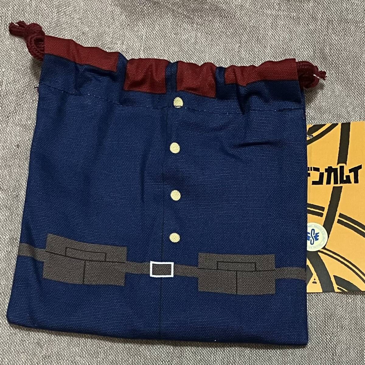 ゴールデンカムイ 巾着 第七師団 軍服 月島基 尾形百之助 宇佐美時重 二階堂浩平 月島軍曹 月島 尾形 宇佐美 二階堂拍卖