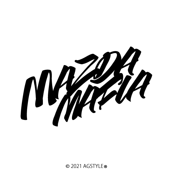 ゆうパケット送料無料 MAZDA MAFIA オリジナル カッティングステッカー 松田 マツダ ロータリー ラグジュアリー luxury SUV スポーツ拍卖