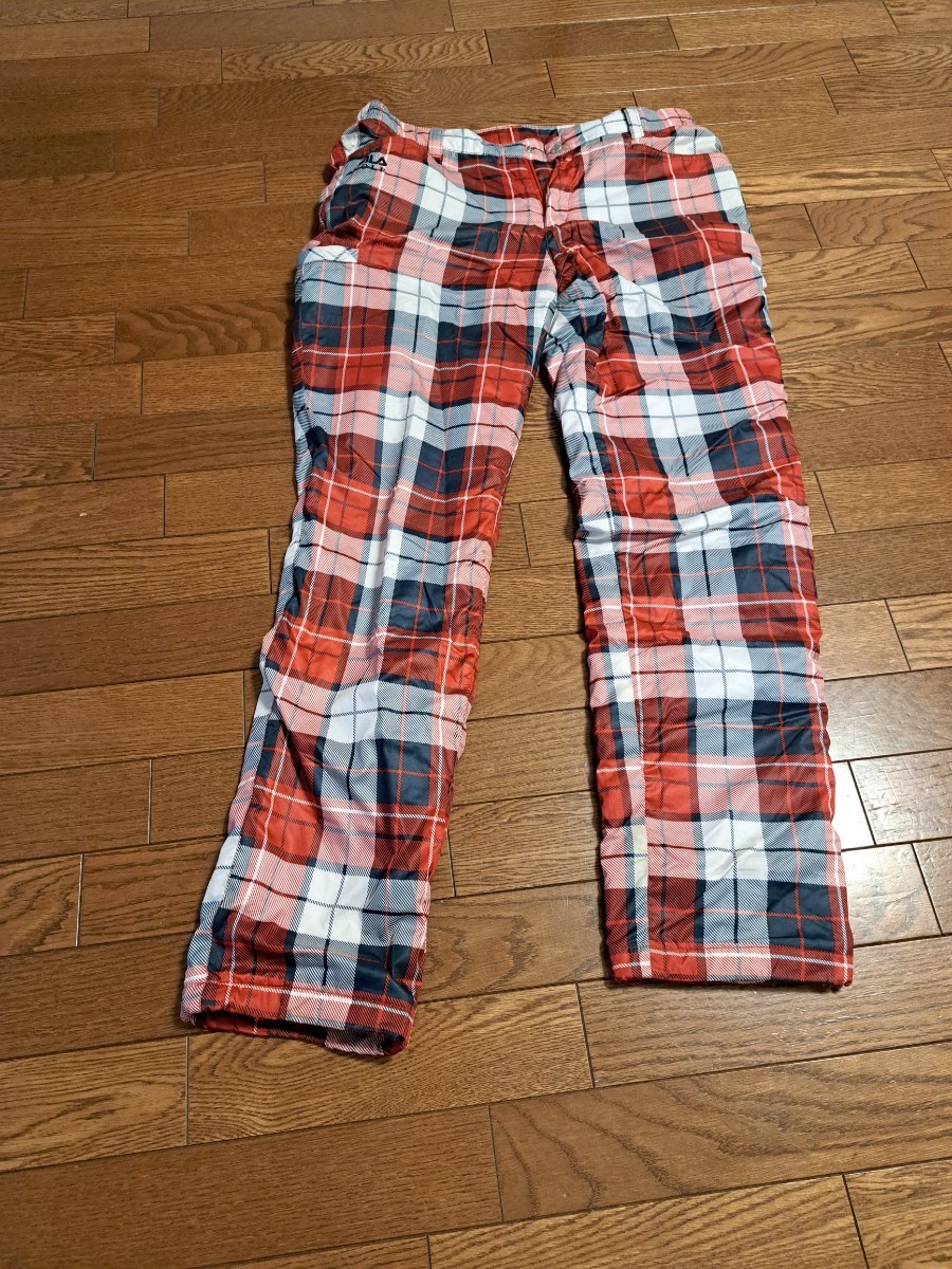 FILA GOLFパンツ暖かいフワフワこれは、格安です!拍卖