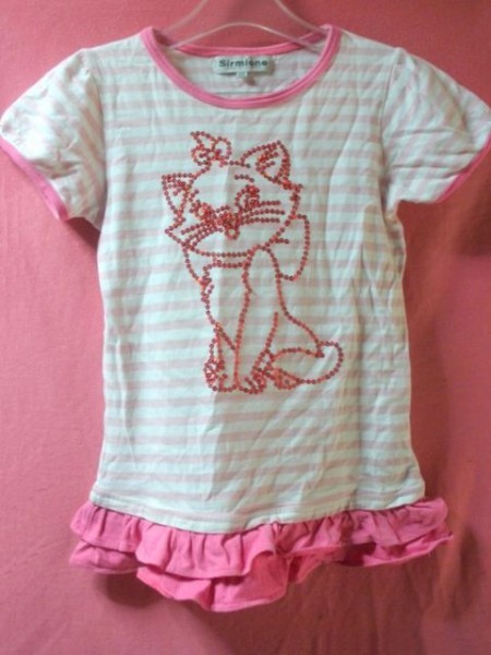 USED キッズ Sirmione トップス サイズ120 ピンク/白系拍卖
