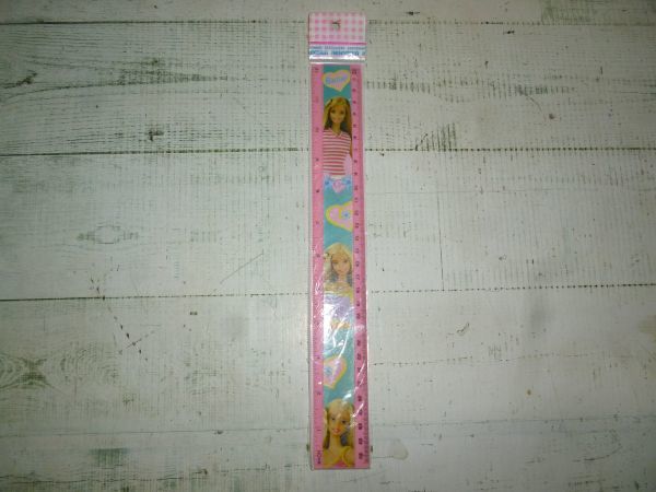 当時のバービー定規 新品未使用品 長期保管品 現状品拍卖