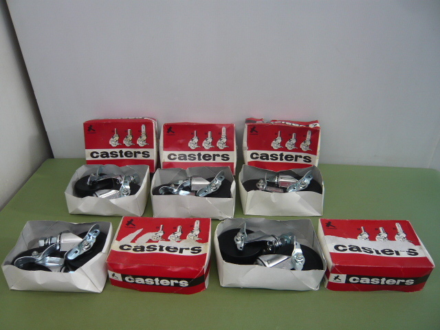 B383◆HANMA casters キャスター 415 2点/箱x5箱 10点セット◆未使用保管品◆G拍卖