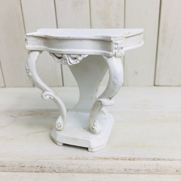 k015◆豪華絢爛な台◆ ドールハウス 用 ミニチュア 花台 アンティーク デスク 机 テーブル つくえ Doll House Blythe ブライス リーメント拍卖