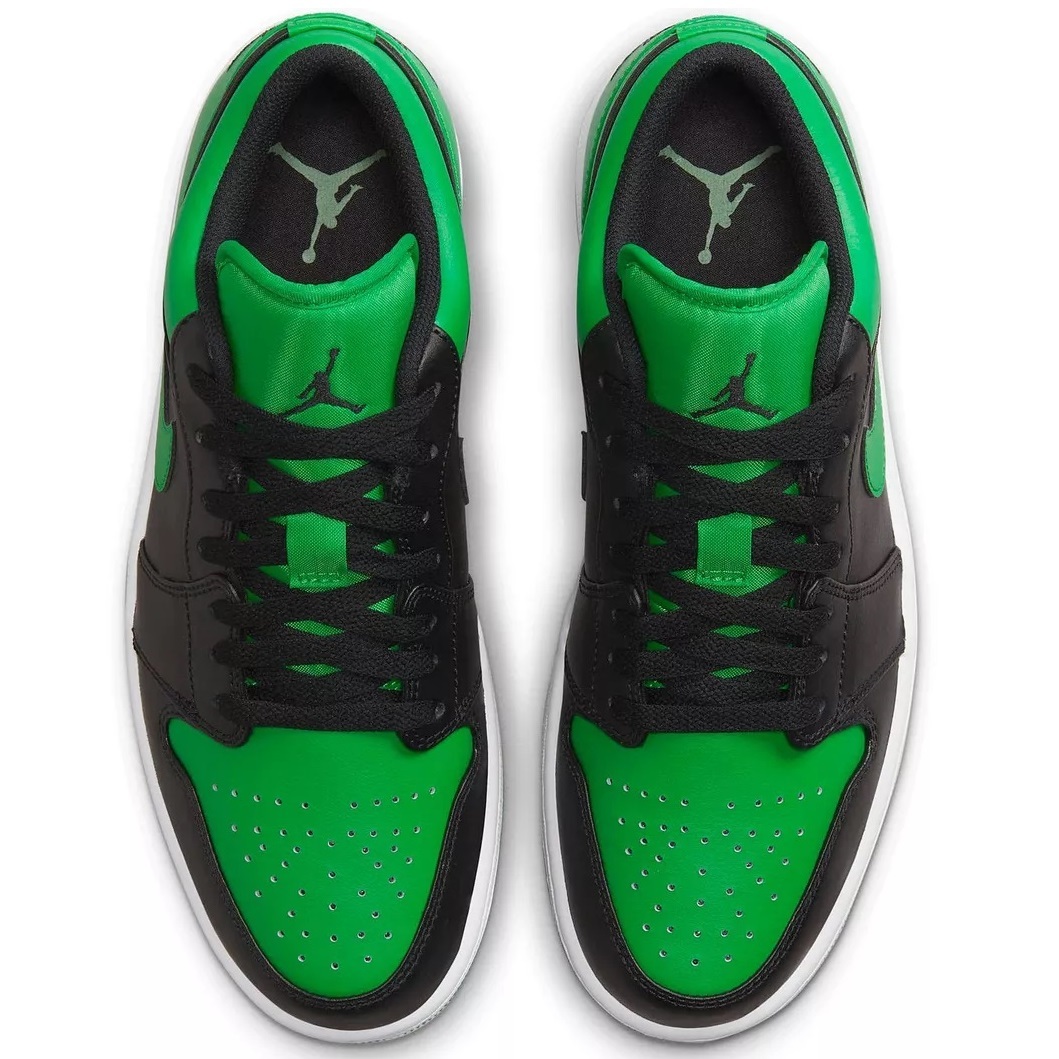 ■ナイキ エア ジョーダン 1 ロウ ブラック/ラッキーグリーン/ホワイト 新品 29.0cm US11 NIKE AIR JORDAN 1 LOW 553558-065拍卖