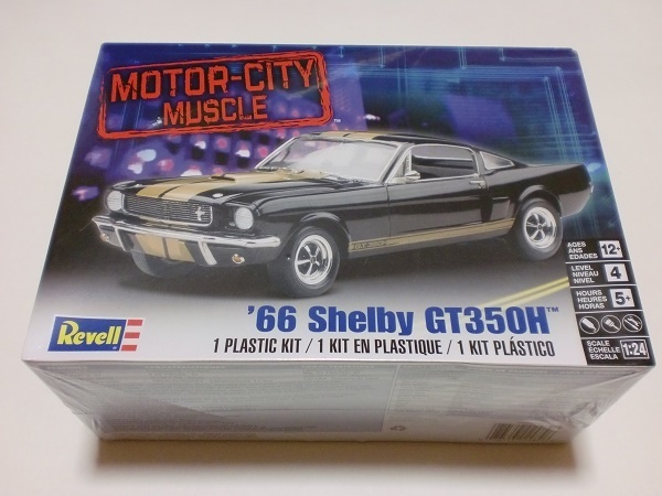 アメリカ レベル 1/24 シェルビー ムスタング マスタング GT 350H 1966 Shelby Mustang Revell 85-2482 拍卖