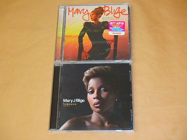 メアリー・J.ブライジ CD2枚セット / Stronger Witheach Tear / My Life II... the Journey Continues / 輸入盤(Mary J. Blige)拍卖