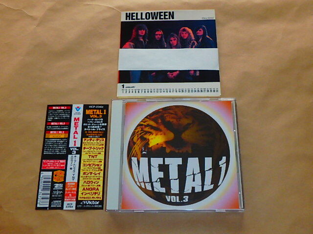 METAL1(3) / チープ・トリック、TNT、ハロウィン、他 / CD / 帯付き / 初回限定ステッカー・カレンダー12枚付拍卖