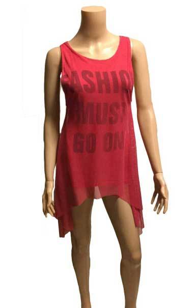 アウトレット【 ジャマイカ直輸入 】メッシュ ノースリーブ トップス ドレープ インポートファッション 拍卖