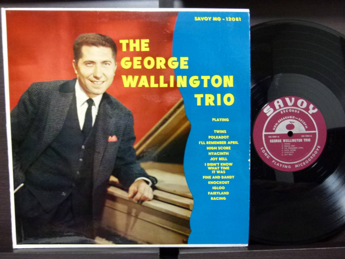 ■激レア■美盤RVG■GEORGE WALLINGTON■EORGE WALLINGTON TRIO■コーティング拍卖