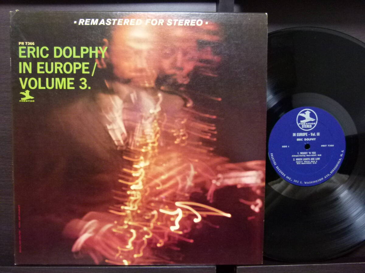■激レア■美盤RVG■ERIC DOLPHY■IN EUROPE, VOL.3■拍卖
