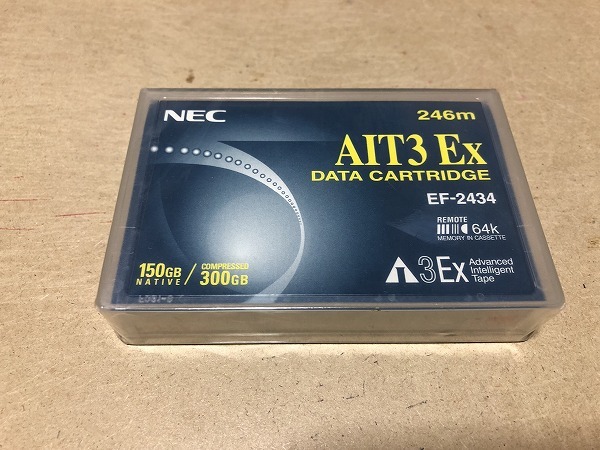 未開封 NEC AIT3 Ex データ カートリッジ EF-2434(XM230602)拍卖
