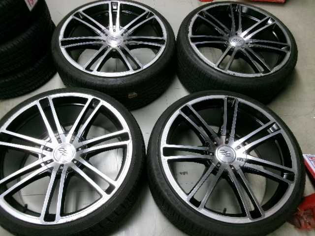 CEC C883SUV 22インチ4本 265/30R22 10J 5H112 アウディA8で使用 越谷拍卖