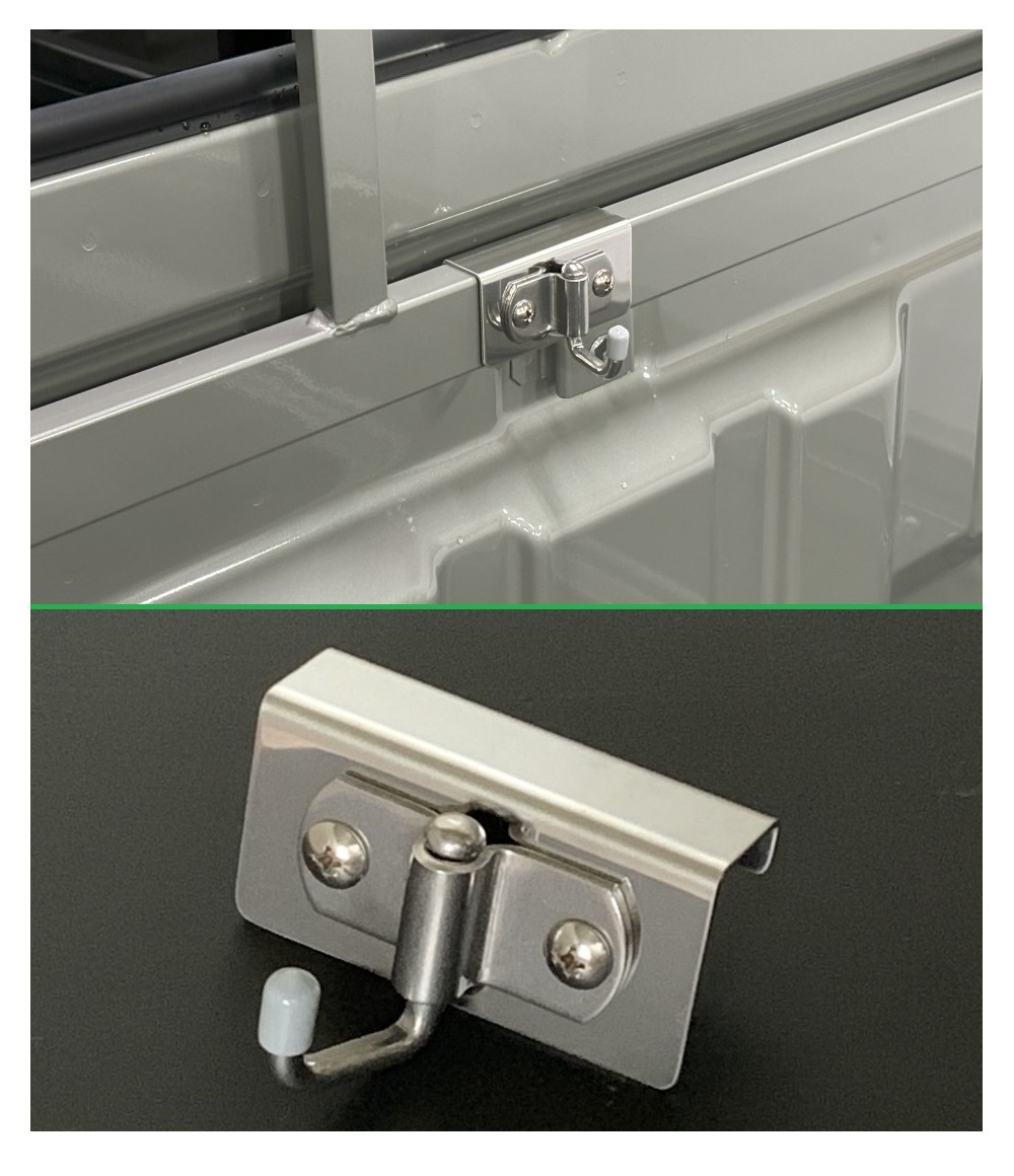 ☆軽トラック クリッパートラック U71T アングルポスト(鳥居)用 多目的ステンレスフック 1個 便利グッズ 拍卖