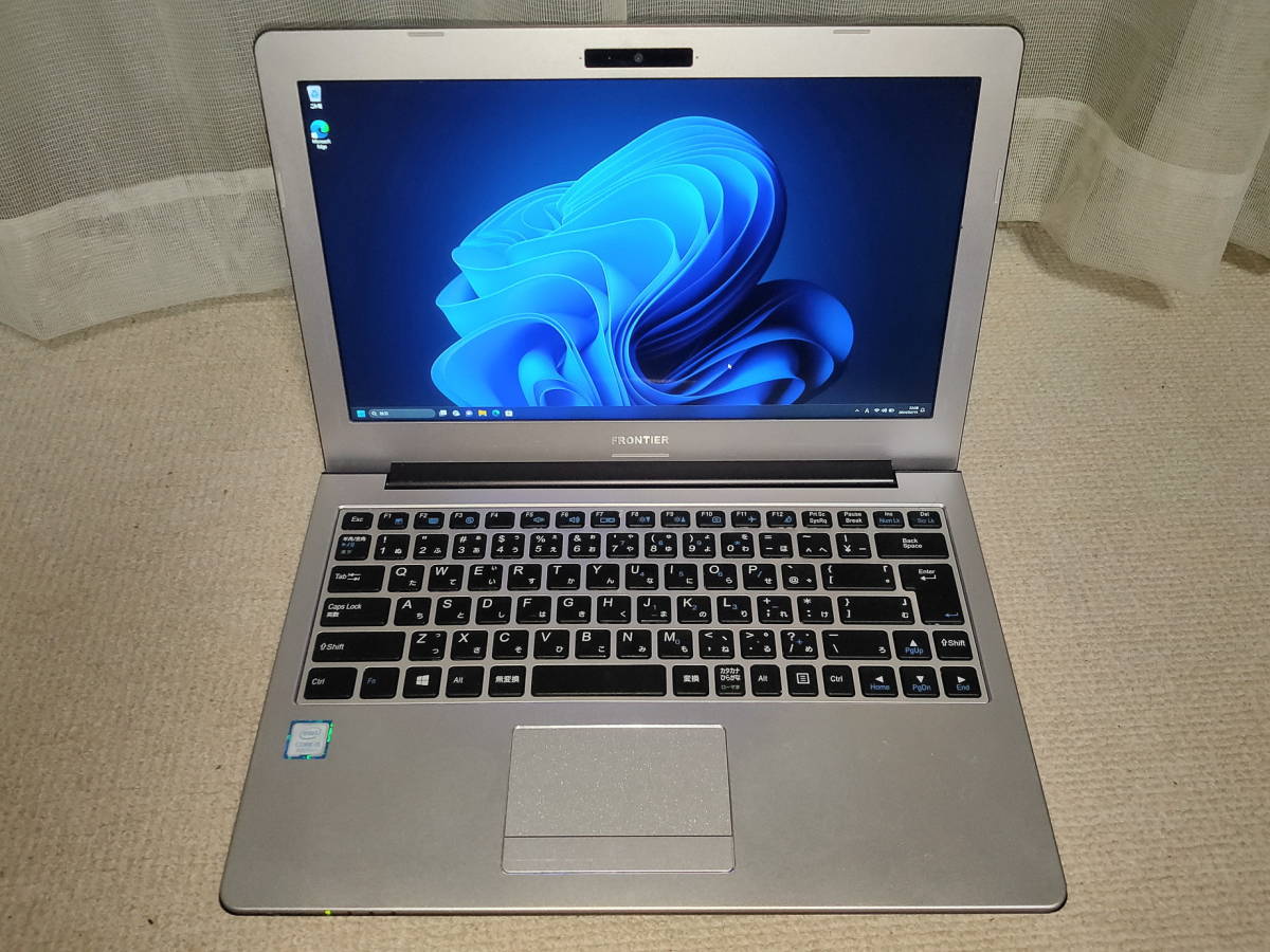 フロンティア FRNS Serise FRNS510/D Corei5 フルHD仕様 SSDHDD搭載 Webカメラ付き拍卖