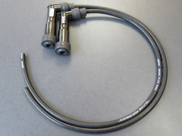 送料無料 XD05F&KJ-57 NGK プラグキャップ+ケーブル 2セット ホンダ スーパーホーク ホーク CB250N/CB250T プラグ プラグコード拍卖