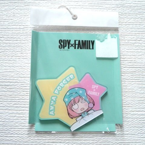 新品 スパイファミリー 星型 アクリルコースター アーニャ SPY×FAMILY パジャマ グッズ コースター拍卖