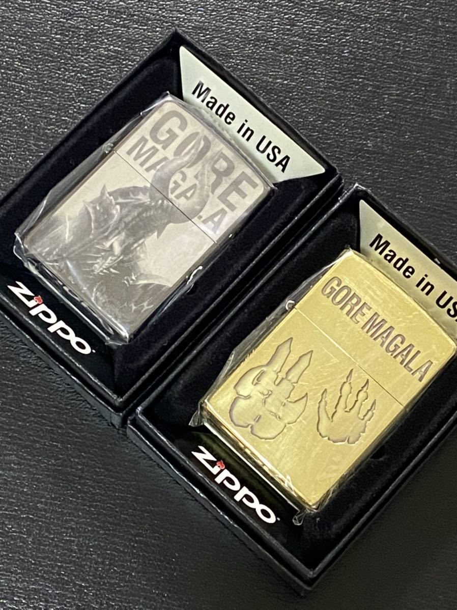 zippo モンスターハンター 2点 ゴア マガラ 狂竜戦線 特殊加工 希少モデル 2016年製 MONSTER HUNTER GORE MAGALA拍卖