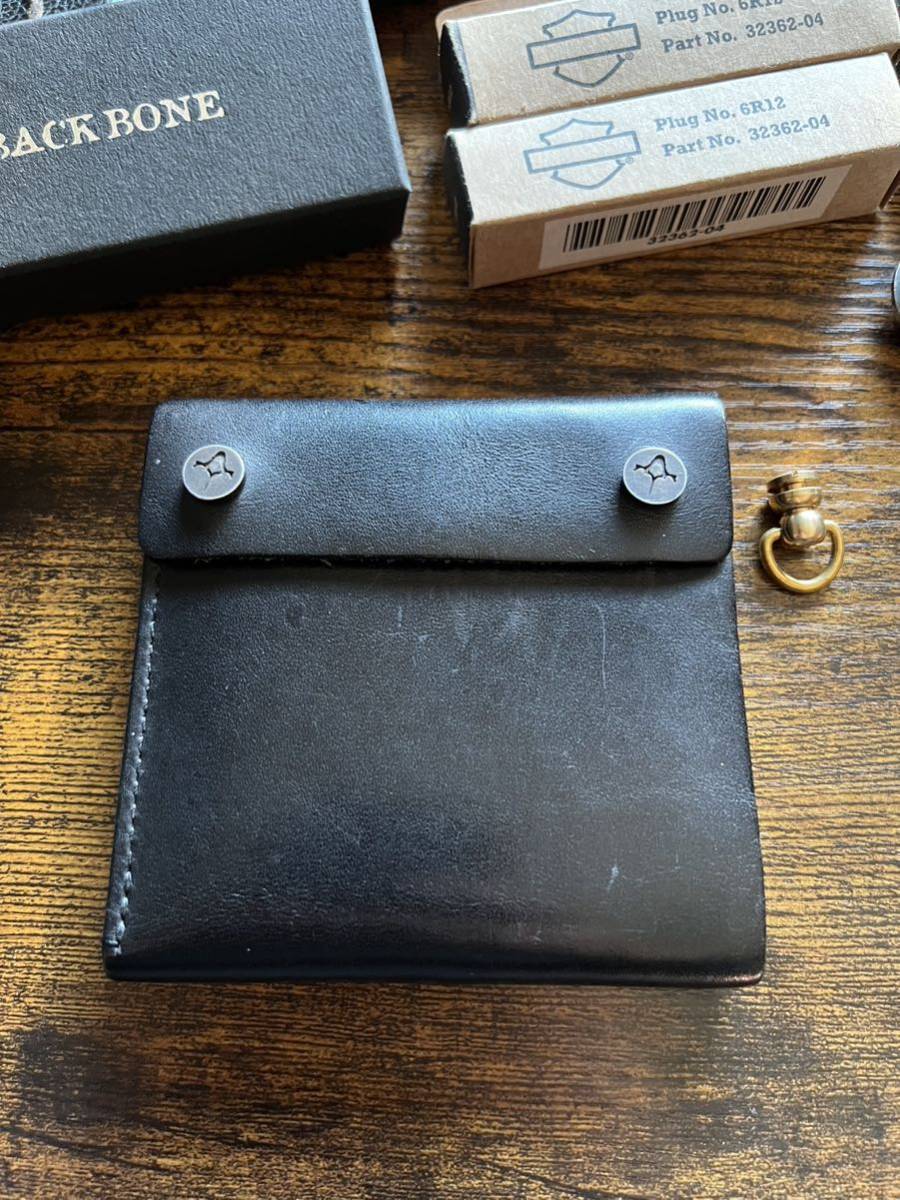 BACKBONE × HTC コラボ ハリウッドトレーディングカンパニー レザーウォレットMADE IN USA 拍卖