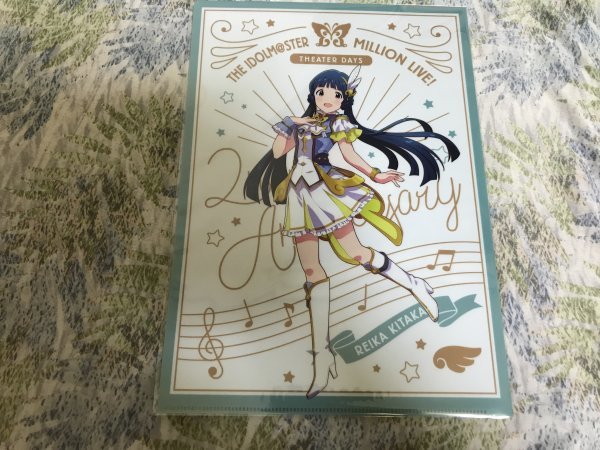 d252クリアファイル アイドルマスター ミリオンライブ! 北上麗花 ルミエール・パピヨンver.拍卖