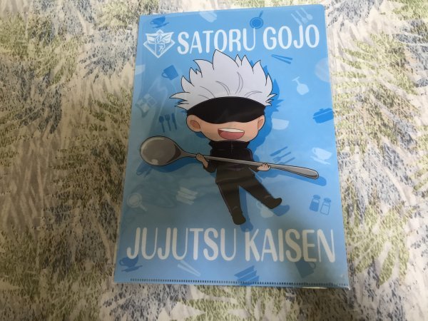 d253クリアファイル 呪術廻戦 ココス特典 五条悟 SD拍卖