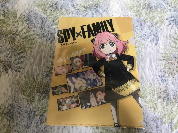 d253クリアファイル SPY×FAMILY スパイファミリー くら寿司特典 アーニャ拍卖